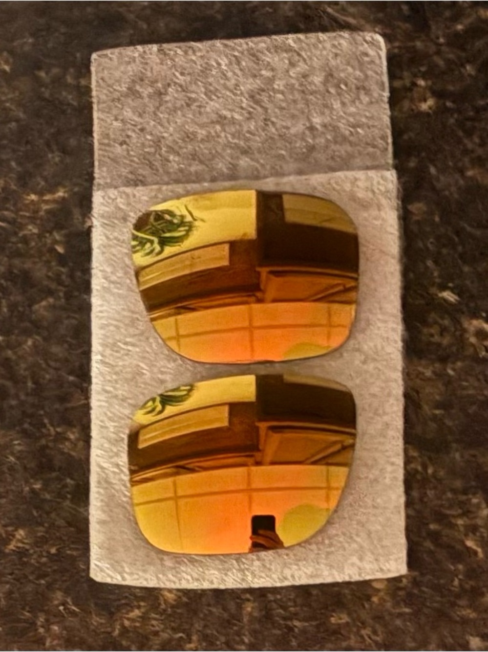Original Oakley Holbrook 54mm Gold Polarized Lenses